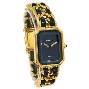 Chanel Premiere Quartz Watch Gold #M E.C.52064 130845